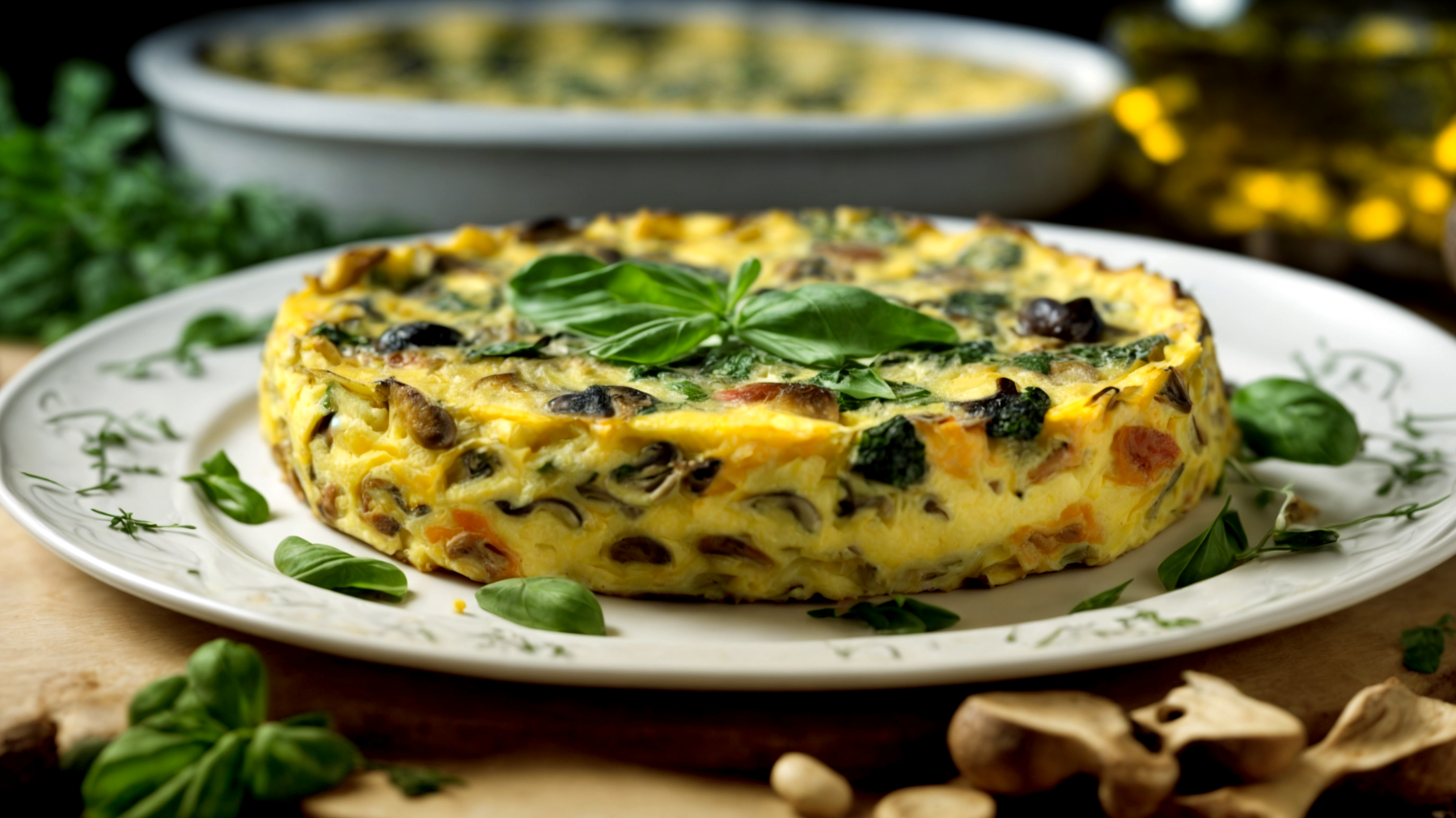 Funghi porcini formaggio Valtellina Casera cavolo verza"