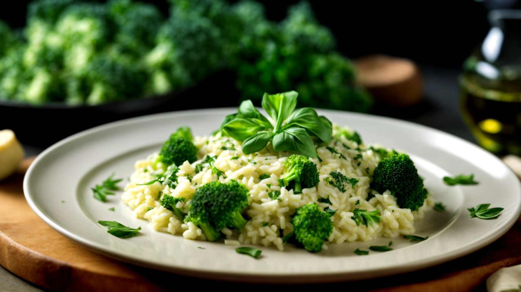 Risotto Pecorino Broccoli"