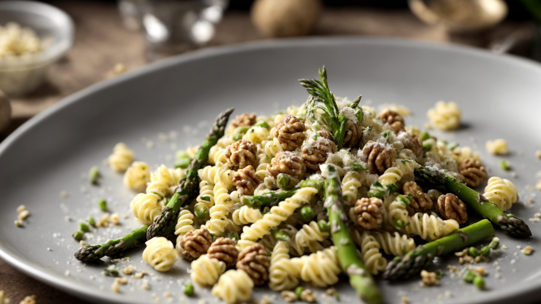 tartufo asparagi fusilli"